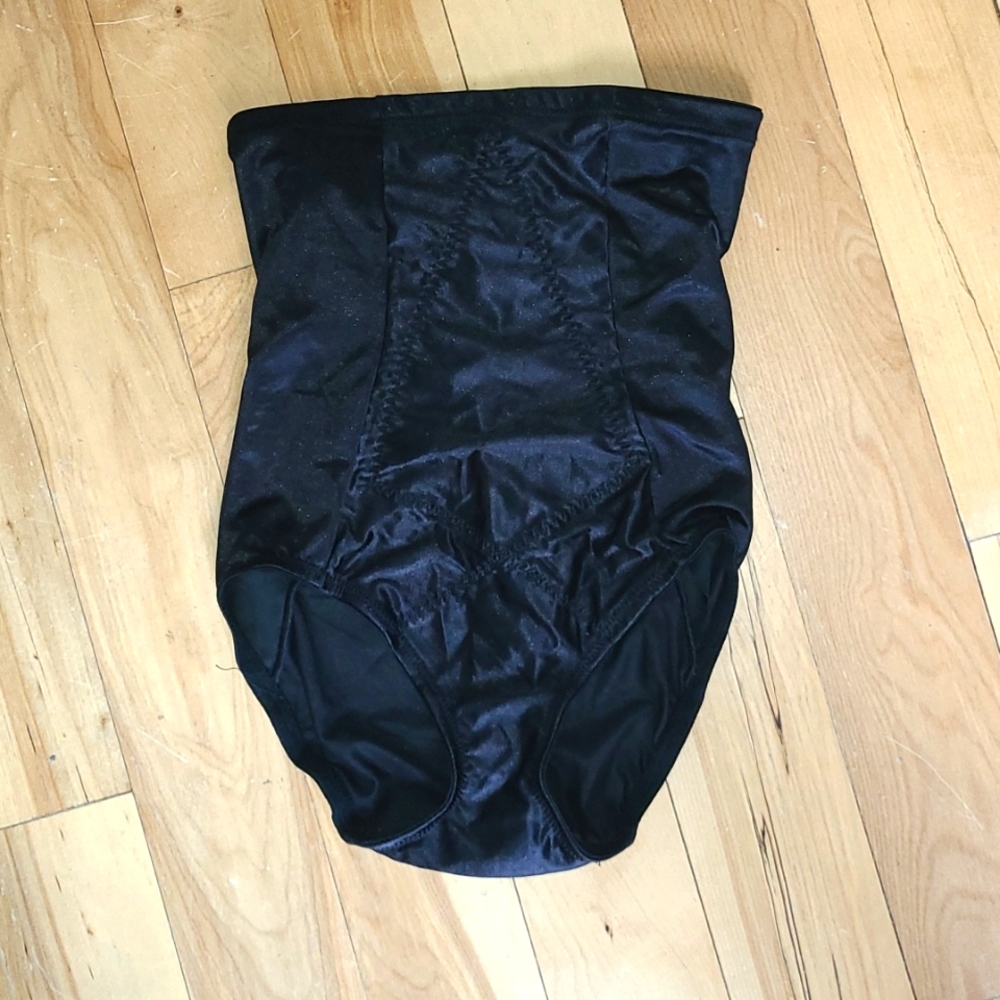 Cupid Shapewear Slimming Underwear Black Panties Size Large